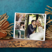 4枚のフォトコラージュカスタムをカスタマイズする フォトプラーク (側面)