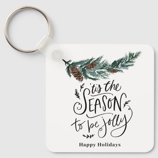 4枚の写真が両面すてきに並ぶ季節 キーホルダー (正面)