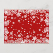 4枚の写真が使えるビンテージスタイルのクリスマスグリーティングカード(ラスティック) シーズンポストカード (裏面)