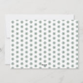 4枚の写真でとても楽しいクリスマス シーズンカード (裏面)