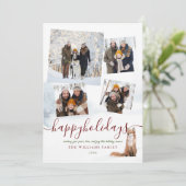 4枚の写真でハッピーホリデー ウィンターフォックス クリスマス (スタンド正面)