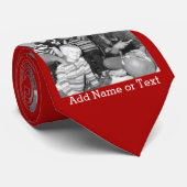 4枚の写真でInstagramコラージュを作成する – 赤 ネクタイ (ロール)