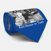 4枚の写真でInstagramコラージュを作成する – 青 ネクタイ (ロール)