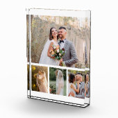 4枚の写真のコラージュ結婚を作成 フォトブロック (右)