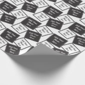 4枚の写真をパーソナライズテンプレートの折り返し紙 ラッピングペーパー (角)