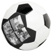 4枚の写真を含むInstagramコラージュの作成 – 黒 サッカーボール (3/4)