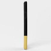 4枚の写真を追加イニシャル名yellowとblack Case-Mate iPhoneケース (裏面/右)