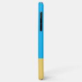 4枚の写真を追加イニシャル名yellowとblue Case-Mate iPhoneケース (裏面/左)