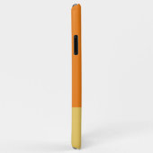 4枚の写真を追加イニシャル名yellowとorange Case-Mate iPhoneケース (裏面/右)