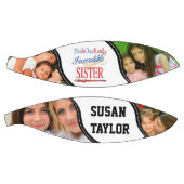 4枚の写真を追加 – 信じられない姉妹贈り物 バスケットボール (パネル)