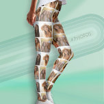 4枚の写真カスタムでフォトコラージュを作成 レギンス<br><div class="desc">写真やお気に入りの写真を使って、友達と共有するおもしろいを保存する。</div>