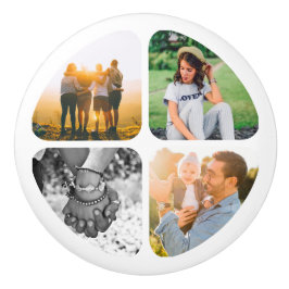 4枚の写真ドロワーハンドルノブ セラミックノブ