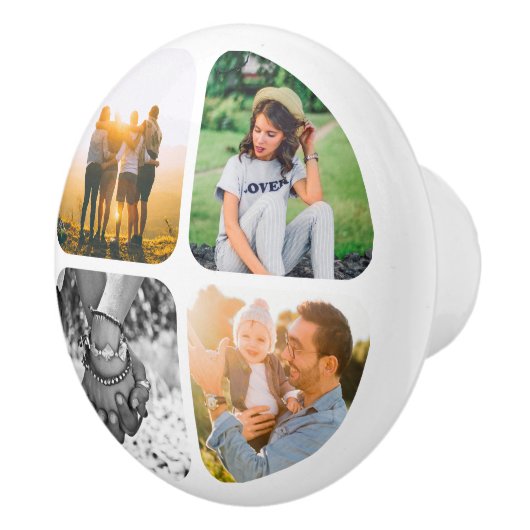 4枚の写真ドロワーハンドルノブ セラミックノブ (右)