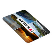 4枚の写真ハワイのコラージュ記念品 マグネット (右側)