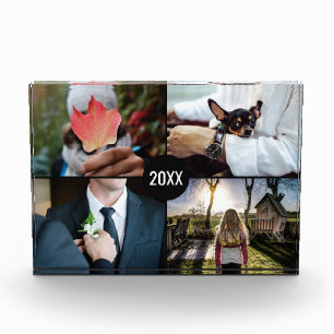 4枚の写真フォトブロック フォトブロック