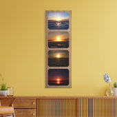 4枚の写真12インチx 36インチキャンバスプリント キャンバスプリント (インサイチュ (リビング))