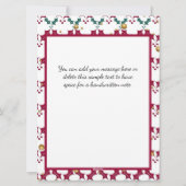 4枚の写真 ファミリー 1年を振り返る オリジナル ホリデー カード