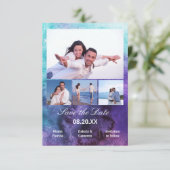 4枚の写真(縦) - 3x絵を描5日の保存 セーブザデート (スタンド正面)