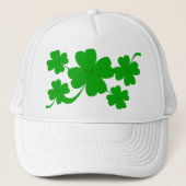 4枚の葉のクローバーの帽子 キャップ (正面)