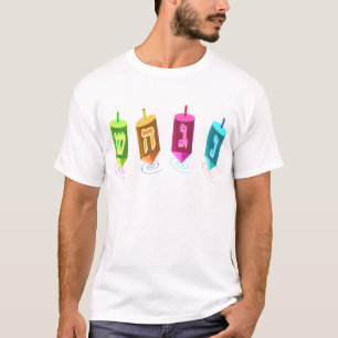 4枚のDreidelsの暗闇のワイシャツ Tシャツ