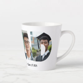 4枚コラージュGRADカスタム写真 カフェラテマグ