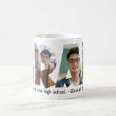 4枚コラージュGRADカスタム写真 コーヒーマグカップ (中央)