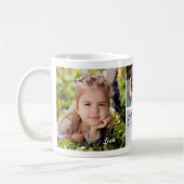 4枚パーソナライズされたのカスタムの写真 コーヒーマグカップ (左)