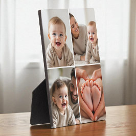 4枚フォトコラージュ かわいい赤ちゃんの写真 インスタグラム フォトプラーク