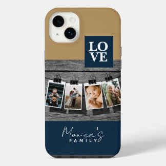4枚写真 モダン・シンプル オリジナル iPhone 14 PLUSケース