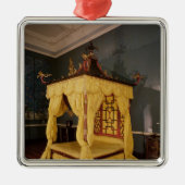 4柱式ベッドのベッド、中国様式で、1750年代 メタルオーナメント (正面)