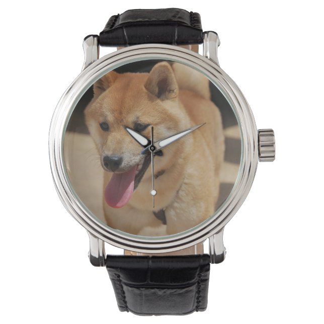 4柴犬.png 腕時計 (正面)