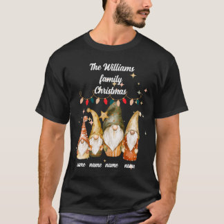 4格言クリスマスTシャツの家族 Tシャツ