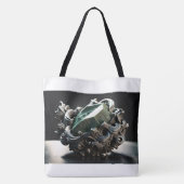 4次元形状画像バッグ トートバッグ (裏面)