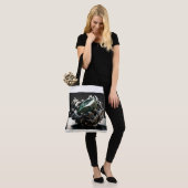 4次元形状画像バッグ トートバッグ (モデル)