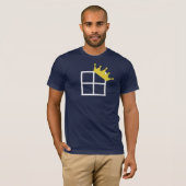 4正方形王 Tシャツ (正面フル)