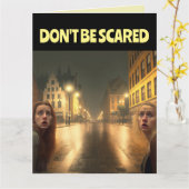 4歳おもしろい誕生日カード カード (黄色い花)