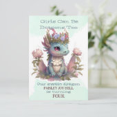 4歳のドラゴンちゃん 招待状 (スタンド正面)