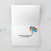 4歳のピエロ カード (内部)