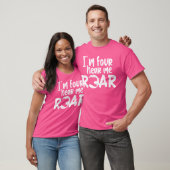 4歳の子供たちが私に轟音を聞く恐竜おもしろい4番目のバード Tシャツ (ユニセックス)