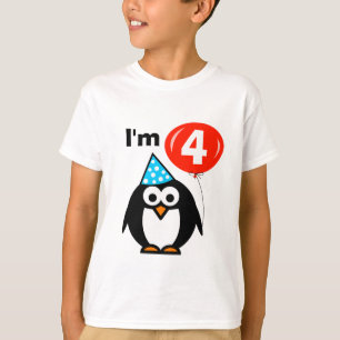 4歳の子供のための子供4thバースデーシャツ tシャツ