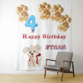 4歳の誕生日  タペストリー (インサイチュ)