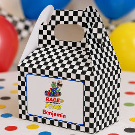 4歳の誕生日 ダイナソー レース カー Ready Set フェイバーボックス