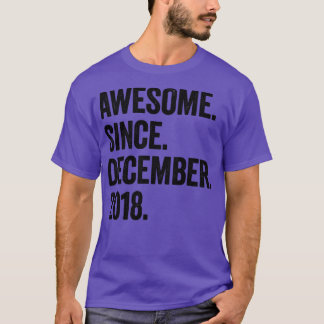 4歳2018年12月4日誕生日2 Tシャツ
