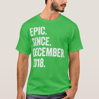 4歳2018年12月4日誕生日3 Tシャツ