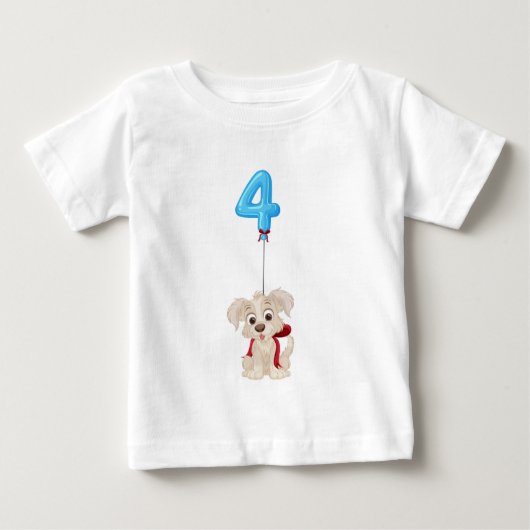 4歳 ベビーTシャツ (正面)