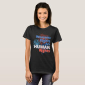 4独立記念日プロチョイス女性権利 Tシャツ (正面フル)