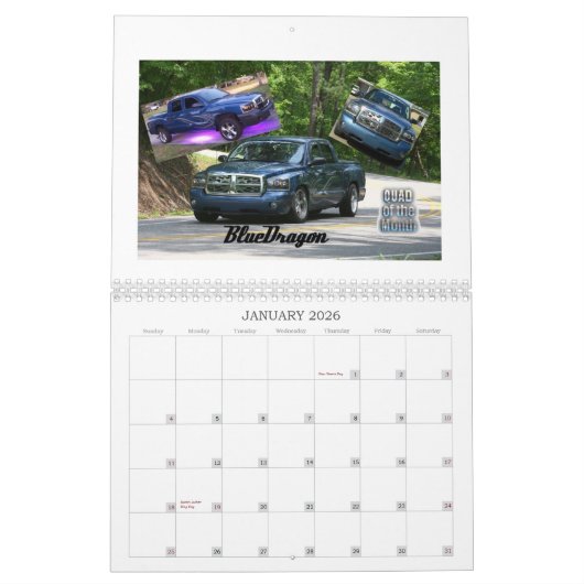 4班2011 カレンダー (1月 2026)