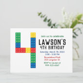 4番目の建物ブロックパーティの招待状のパーティー 招待状 (スタンド正面)