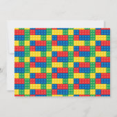 4番目の建物ブロックパーティの招待状のパーティー 招待状 (裏面)