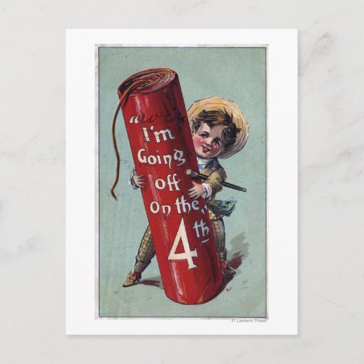 4番目の1番に出発 ポストカード (正面)